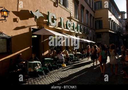 Gelateria Giolitti glace Italia Italie Italy Roma Rome Banque D'Images