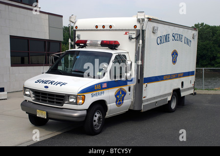 Scène de Crime Unit Ford Banque D'Images