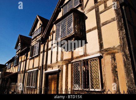 Stratford-upon-Avon, lieu de naissance de Shakespeare Banque D'Images