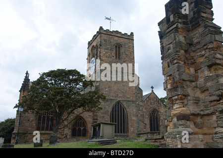 L'église Sainte-Marie à Scarborough. Banque D'Images