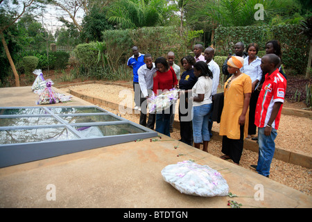 Kigali Memorial Center à Kigali, Rwanda, un musée et mémorial à l'un million de Rwandais tués lors du génocide de 1994 Banque D'Images