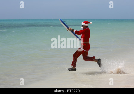 Santa's holiday, Exmouth, Australie Banque D'Images