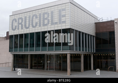 The Crucible Theatre, Sheffield, South Yorkshire, Angleterre Banque D'Images