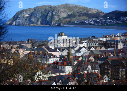 Station balnéaire de Llandudno, au Pays de Galles, Royaume-Uni Banque D'Images