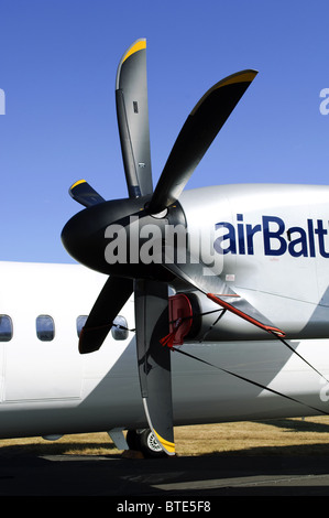 De Havilland Canada DHC-8-402Q Dash 8 Air Baltic Banque D'Images