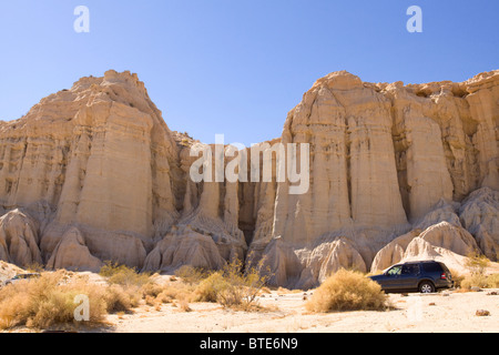 Red Rock Canyon State Park rock formations - California USA Banque D'Images