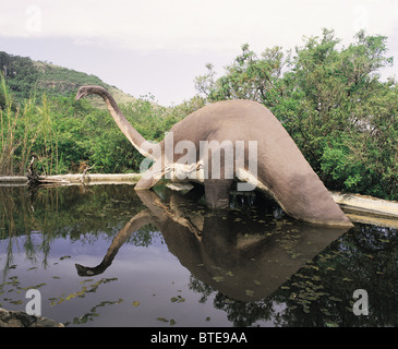 La Dinosaur Park près de Nelspruit à Mpumalanga Banque D'Images