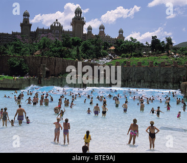 La vallée des vagues à la cité perdue de Sun City Banque D'Images