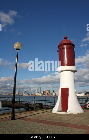 Le Terminal de Ferry de phare à Woodside, Birkenhead Banque D'Images