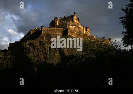 Le Château d'Edinburgh, Édimbourg, Écosse Banque D'Images