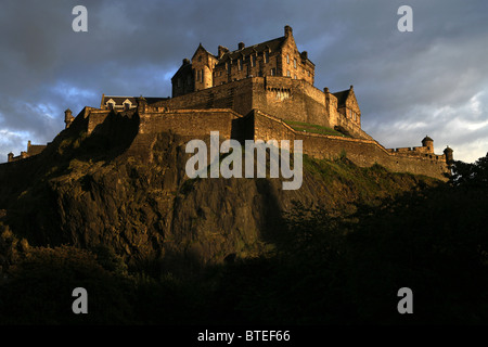 Le Château d'Edinburgh, Édimbourg, Écosse Banque D'Images