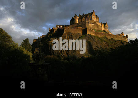 Le Château d'Edinburgh, Édimbourg, Écosse Banque D'Images