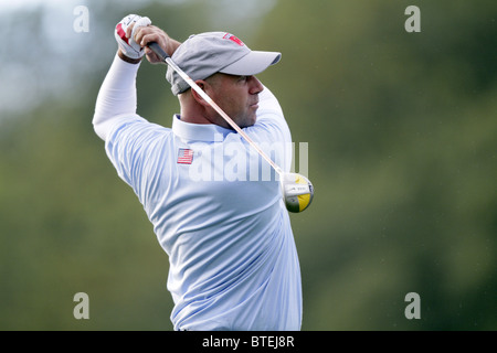 STEWART CINK 2010 RYDER CUP R CELTIC MANOR Celtic Manor Resort VILLE DE NEWPORT au Pays de Galles le 01 octobre 2010 Banque D'Images