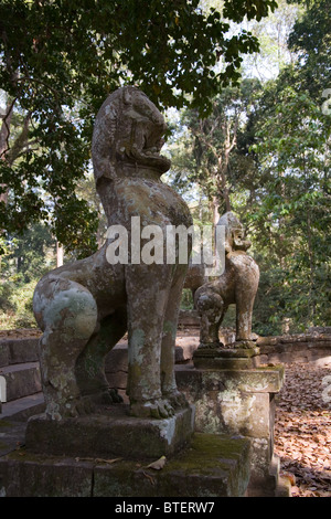 Kleang groupe temple à Angkor, Cambodge Banque D'Images