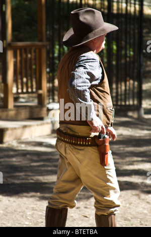 Old western shootout les loisirs Banque D'Images