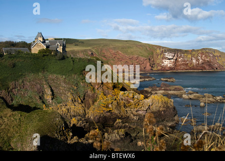 St Abbs Ecosse Paysage Banque D'Images