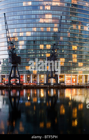 Hôtel Marriott West India Quay - 24 Hertsmere Road - Canary Wharf - Londres Banque D'Images