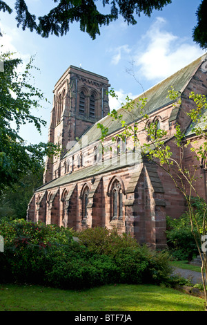 L'église St Matthieu à Stretton, Cheshire Banque D'Images