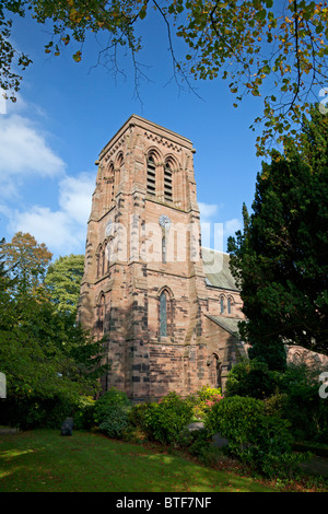 L'église St Matthieu à Stretton, Cheshire Banque D'Images