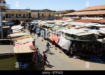 Madagascar, Nord de Madagascar, Antsiranana (Diego-Suarez) Market Banque D'Images