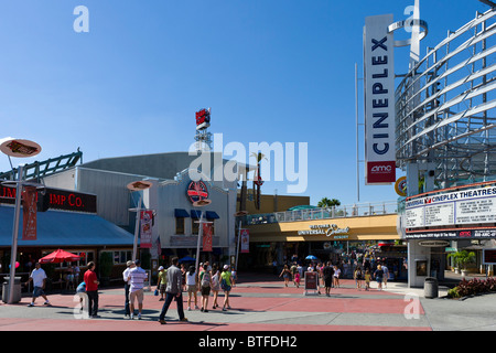 Entrée de Universal City Walk, Universal Studios Orlando, Floride centrale, USA Banque D'Images