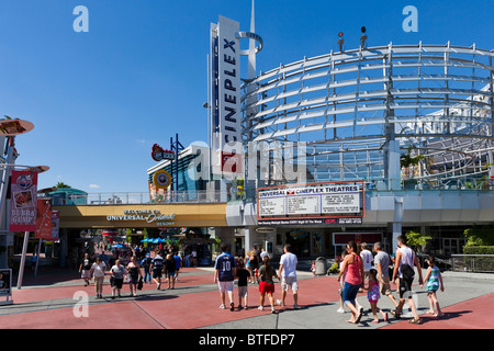 Entrée de Universal City Walk, Universal Studios Orlando, Floride centrale, USA Banque D'Images