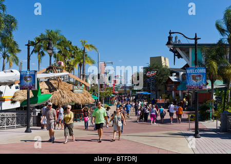 Universal City Walk, Universal Studios Orlando, Floride centrale, USA Banque D'Images