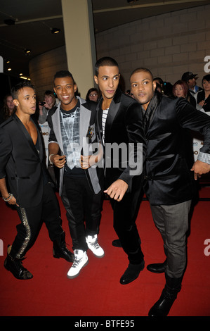 20.10.10 MOBO Awards à Liverpool. Les arrivées. Photos par Alan Edwards Banque D'Images