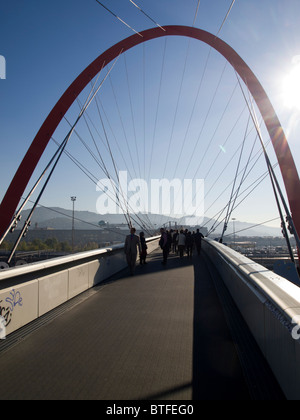 Passerelle, Lingotto, Turin, Italie Banque D'Images