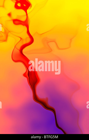 Abstract colorful background - Les Vagues et tourbillons Banque D'Images