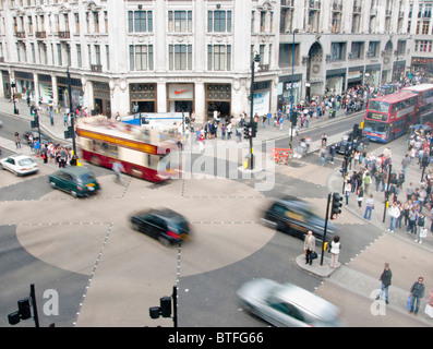 Nouveau passage à Oxford Circus, Londres, UK Banque D'Images