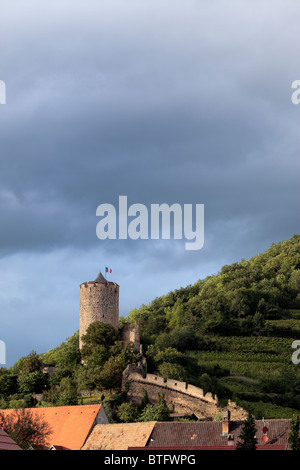 Château, Kaysersberg, Haut-Rhin, Alsace, France Banque D'Images