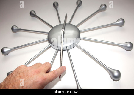 Réveil mettant en avant/arrière, Londres Banque D'Images