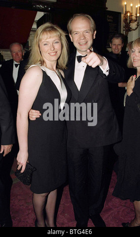 WILLIAM HAGUE ET FFION AU SPECTACLE DE GALA AU ROYAL OPERA HOUSE, LONDRES Banque D'Images