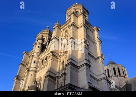 Église Saint-Michel, Dijon, Côte-d'Or departement, Bourgogne, France Banque D'Images