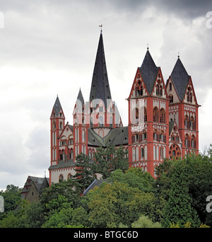 Saint George's Cathedral (13e siècle), Limburg an der Lahn, Hesse, Allemagne Banque D'Images