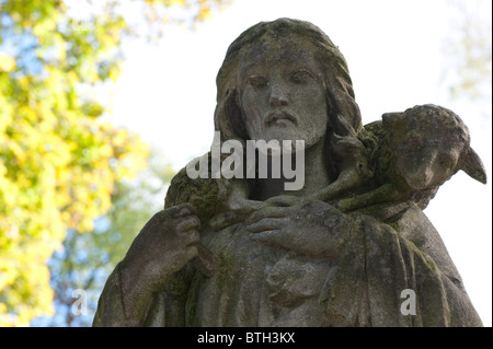 Monument à Jésus. Depuis sa création en 1787 Cimetière Lychakiv Lvov, Ukraine Banque D'Images
