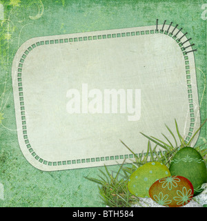 Arrière-plan de Pâques Banque D'Images