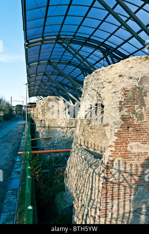 Nécropole romaine de Pozzuoli, Naples, Campanie, Italie Banque D'Images