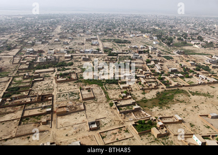 Vue sur la ville, Taunsa, Pakistan Banque D'Images