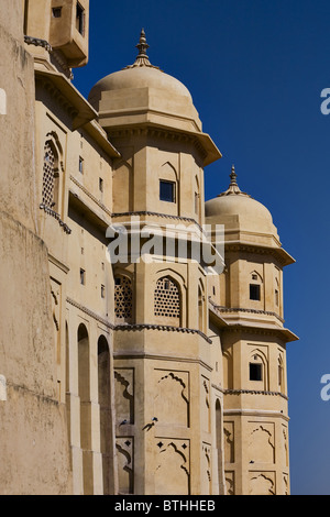 Fort Amber, l'Inde du Nord, Inde, Asie Banque D'Images