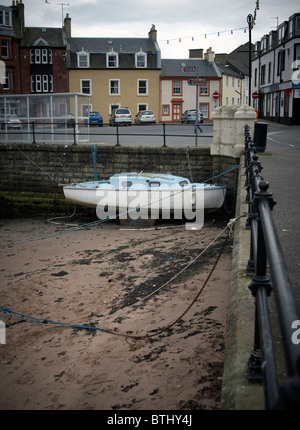 Une vue sur le front de mer à Millport sur l'île de (Cumbrae), au large de la côte de l'Ayrshire, Scoltland Largs Banque D'Images