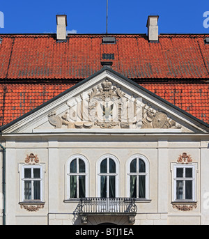 Palace, Nieborow, comté de Lowicz, Voïvodie de Lodz, Pologne Banque D'Images