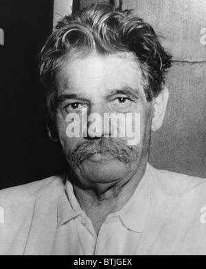 Docteur Albert Schweitzer (1875-1965), prix Nobel, médecin, philosophe et musicien, 1949. Banque D'Images