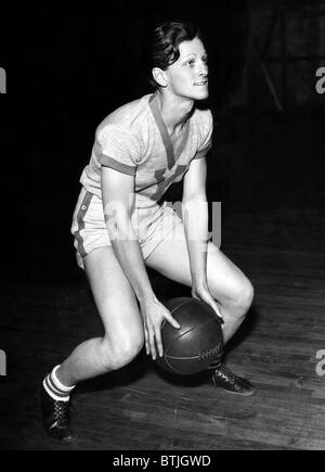 L'athlète olympique américain Babe Didrikson, Babe Zaharias (aka), (1911-1956), c.1930s. Banque D'Images