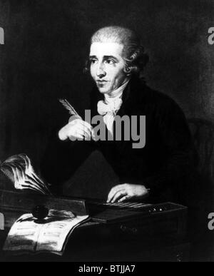 Compositeur Franz Josef Hayden. 1732-1809. Avec la permission de : Archives CSU/Everett Collection. Banque D'Images