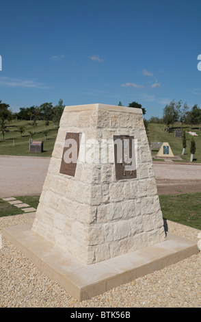 La police sud-africaine britannique au Mémorial National Memorial Arboretum, Alrewas, UK. Banque D'Images