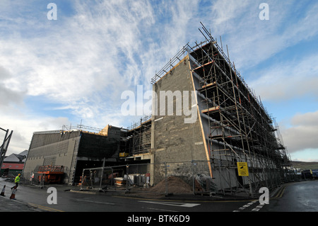 Les Shetland Mareel Musique et Cinéma en Construction Site Banque D'Images