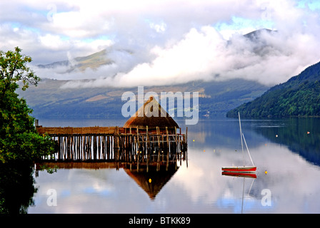 UK Ecosse Loch Tay Perthshire Tayside et Ben Lawers près de Kenmore Banque D'Images