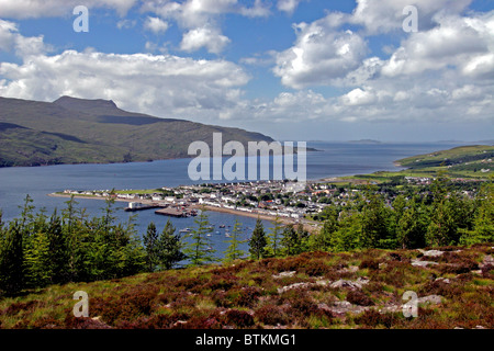 UK Ecosse Ross-shire Ullapool et Loch Broom Banque D'Images